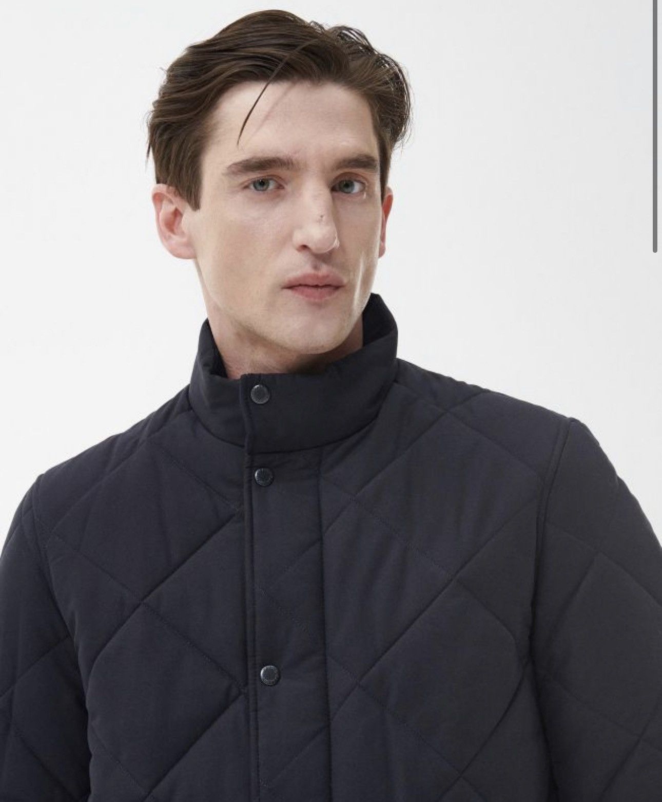 Barbour Barbour men’s Winter Chelsea Quilted Jacket size L navy Size US L / EU 52-54 / 3 - 5 Thumbnail