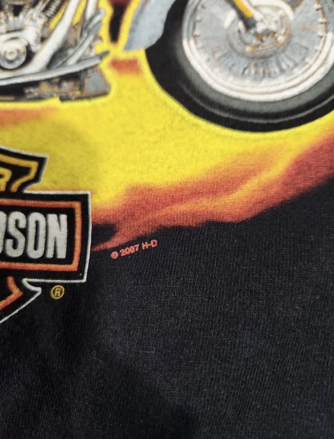 Harley Davidson × Vintage Harley Davidson T-shirt Size US L / EU 52-54 / 3 - 5 Thumbnail