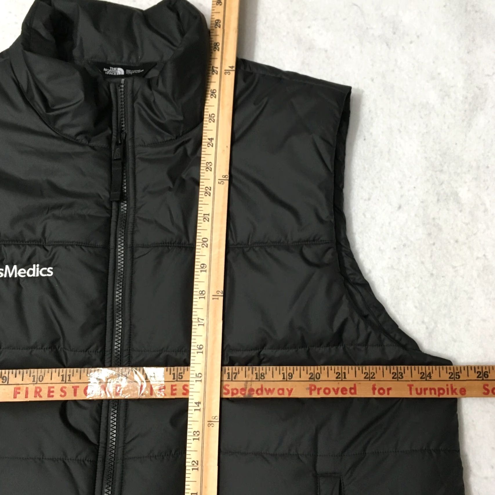 The North Face The North Face vest TNF puffer quilted XL Black Mens Embroidered TRANSMEDICS Size US XL / EU 56 / 4 - 6 Thumbnail