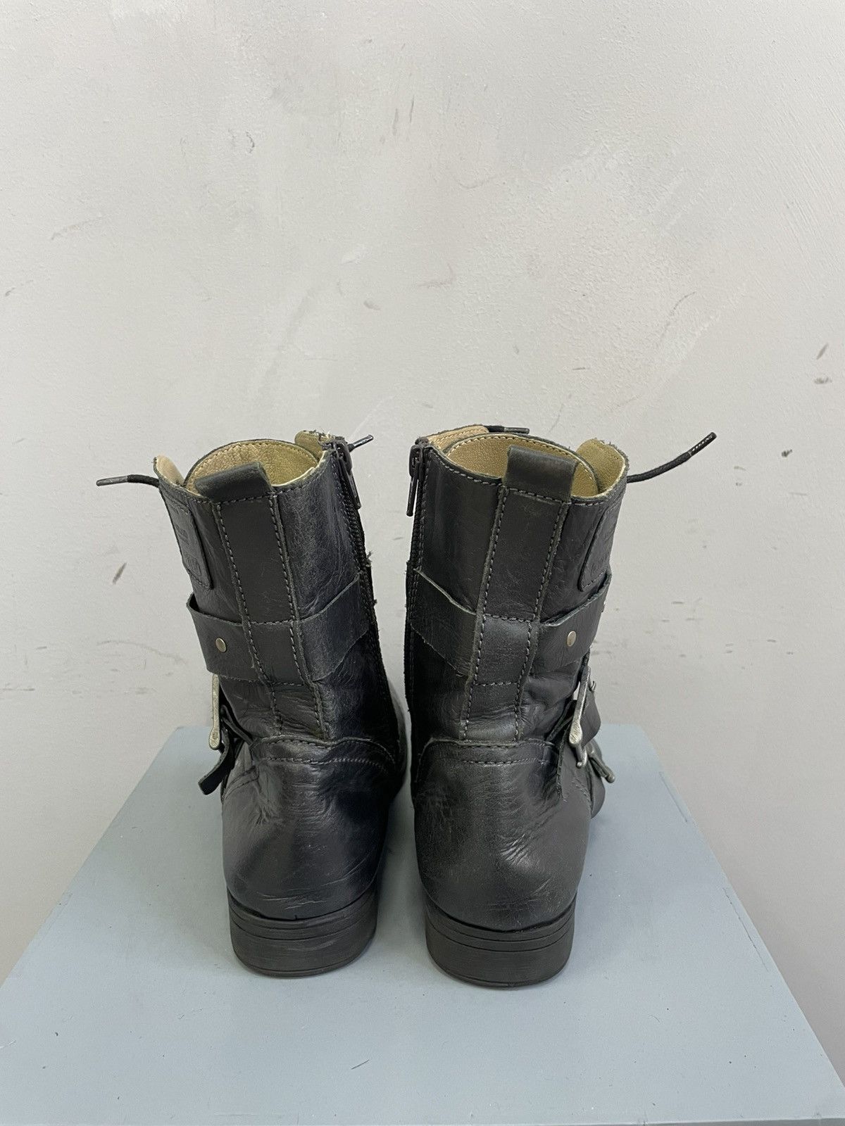A.S.98 Avant garde high moto boots leather 90s A.S. 98 style Size US 7.5 / IT 37.5 - 6 Thumbnail