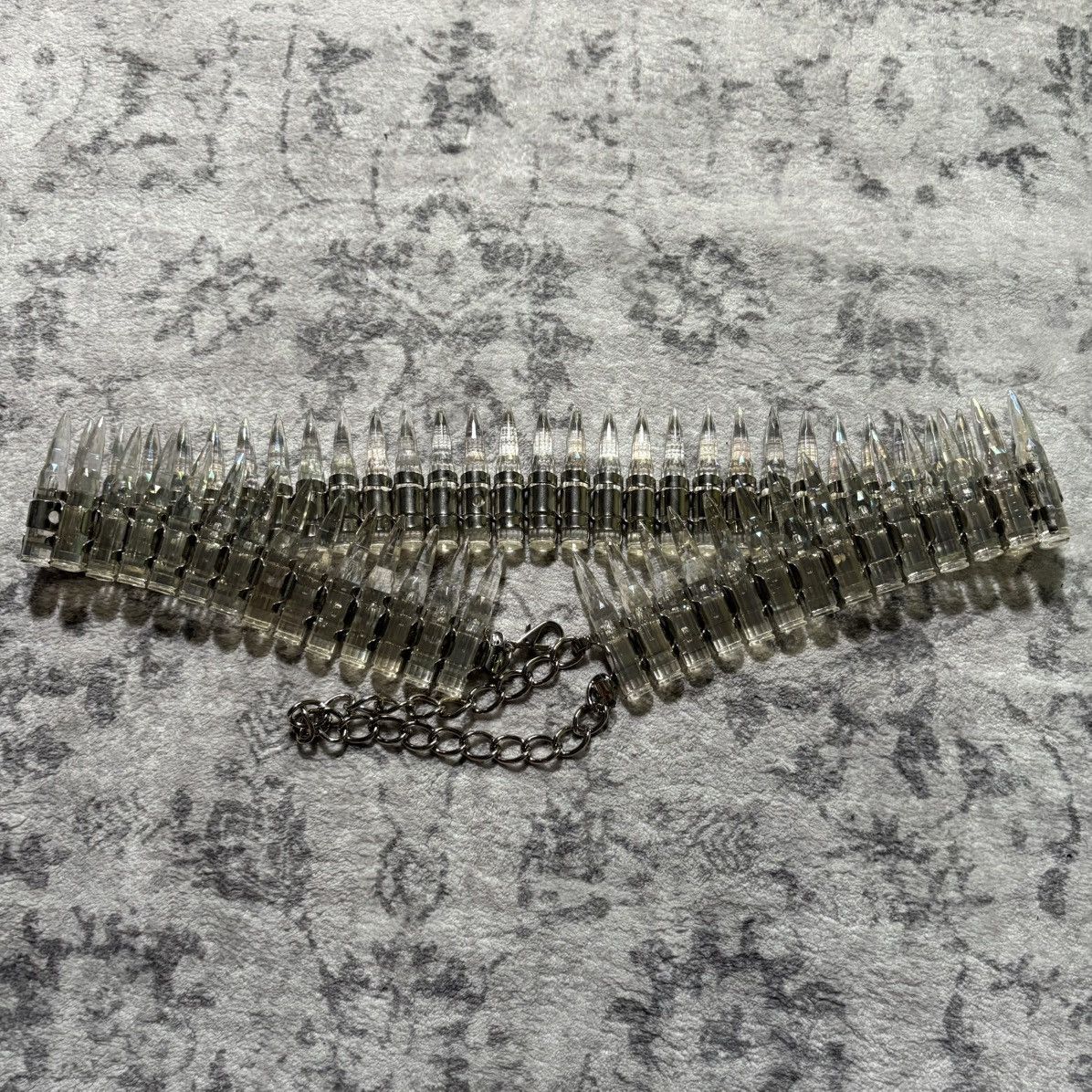 Undercover AW01 D.A.V.F Crystal Bullet Belt