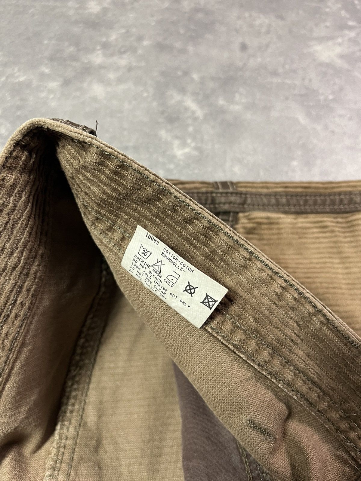 Marithe + Francois Girbaud 00s Marithe Francois Girbaud Corduroy Large Texas Pants 32 Size US 32 / EU 48 - 9 Thumbnail