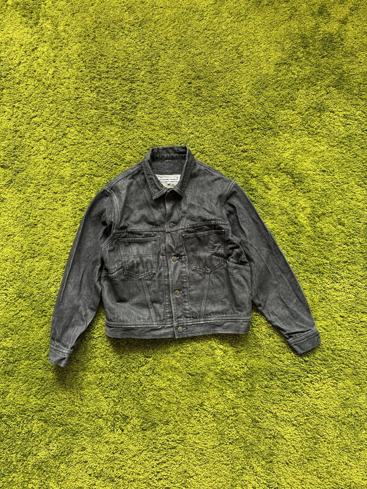 2000s katharine hamnett london denimcoat