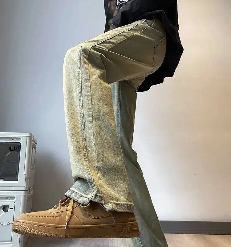 Japanese Brand Retro washed high street jeans Size US 30 / EU 46 - 3 Thumbnail