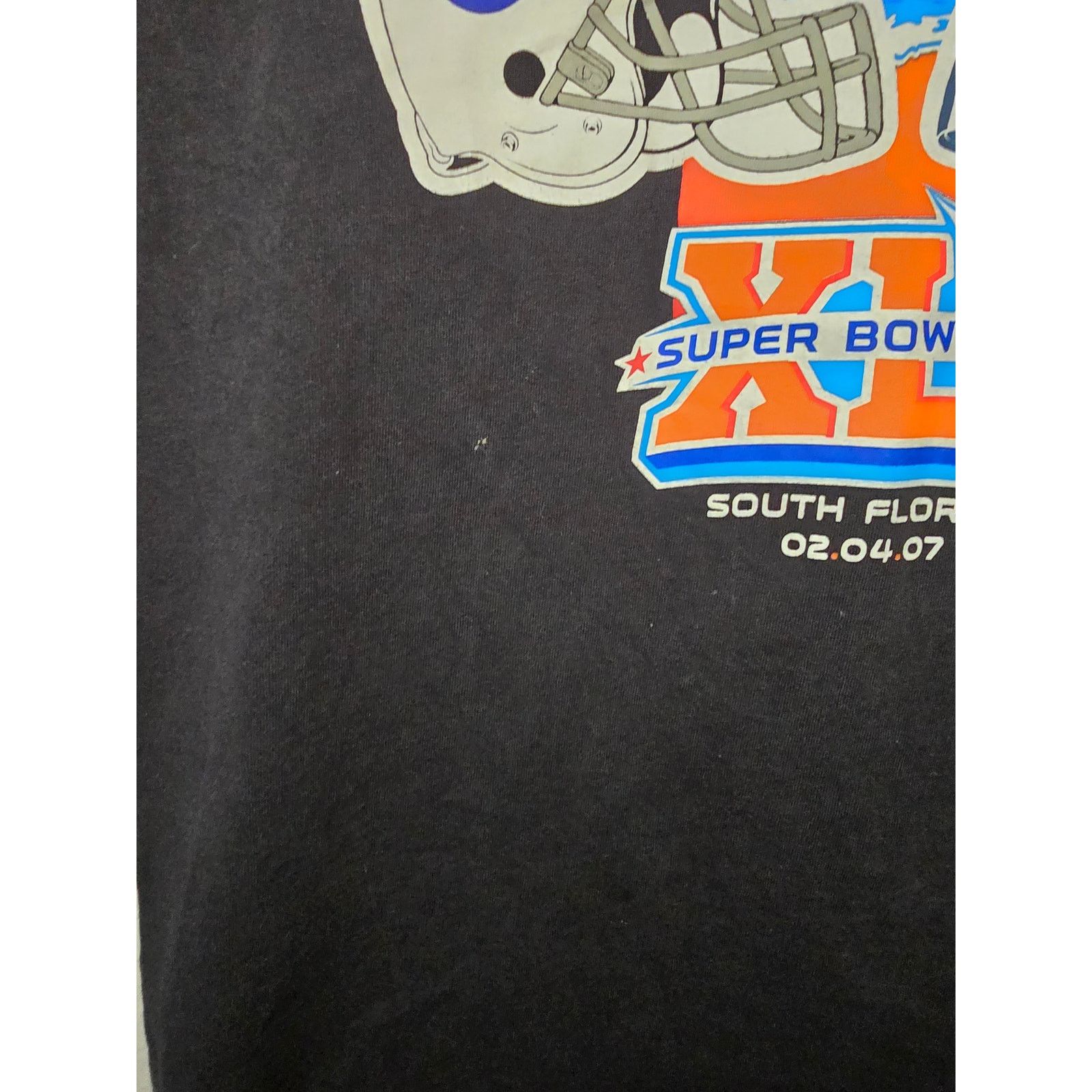NFL Superbowl Sleeveless Shirt Indianapolis Colts Chicago Bears Size US L / EU 52-54 / 3 - 5 Thumbnail