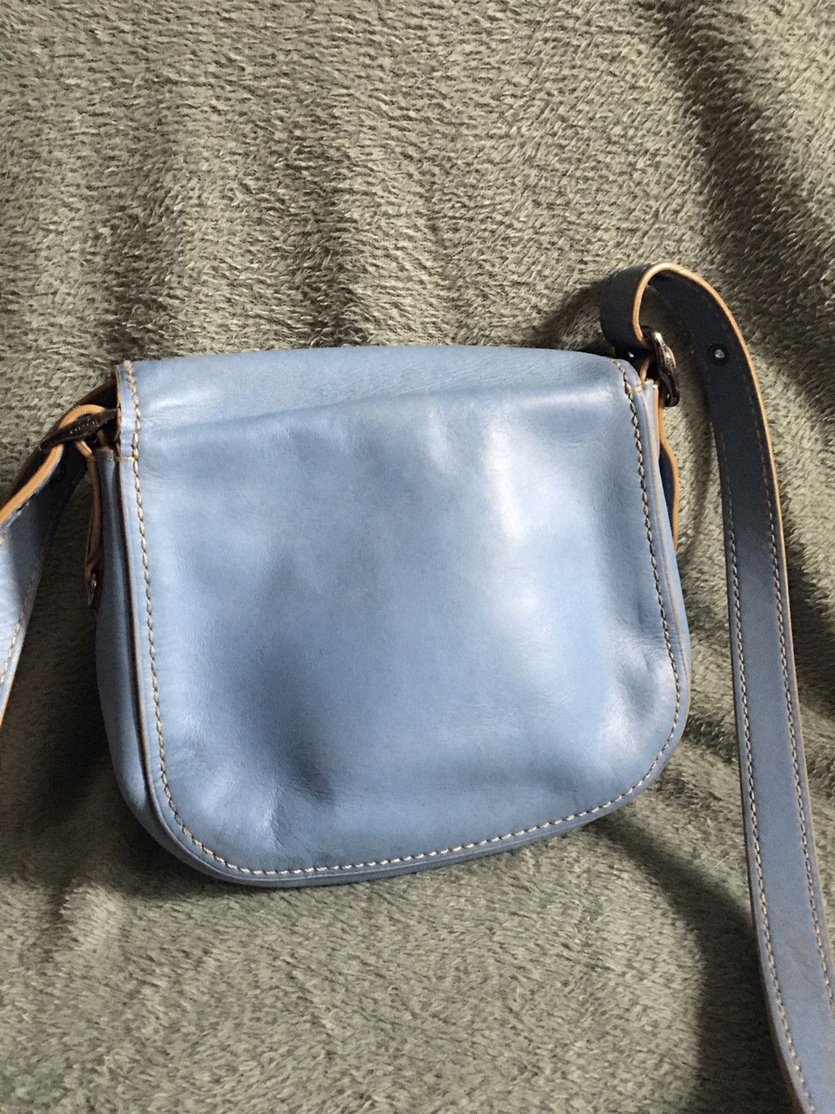 Coach COACH 1941 Saddle Blue Leather Crossbody Shoulder Bag Size ONE SIZE - 4 Thumbnail