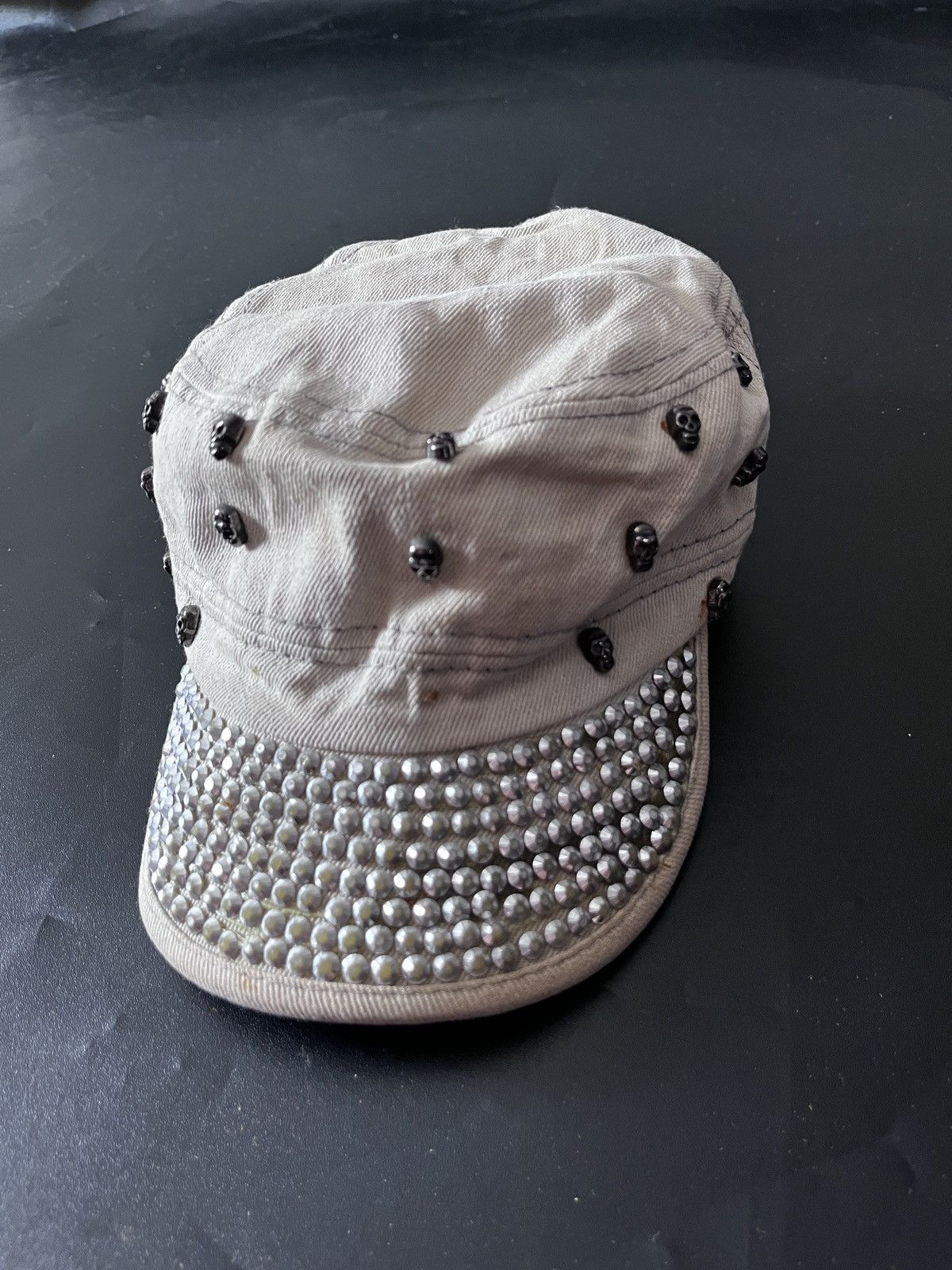 Japanese Brand Commando Hat Skulls Studded punk Size ONE SIZE - 5 Thumbnail