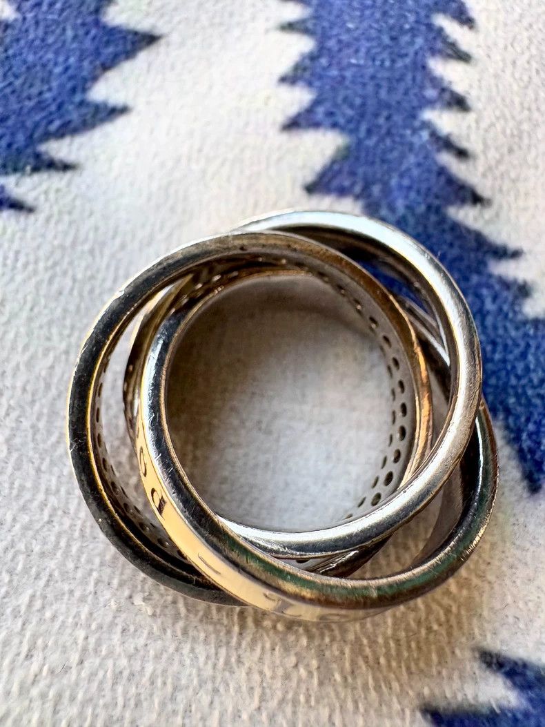 Vivienne Westwood Vivienne Westwood Vintage three-tone gray-brown full diamo Size ONE SIZE - 8 Thumbnail