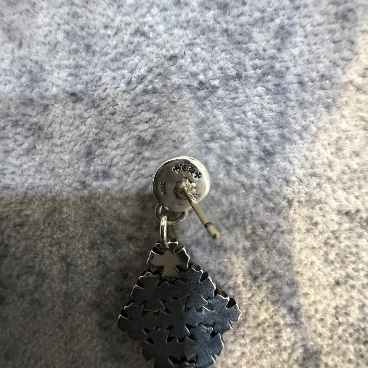 Chrome Hearts CHROME HEARTS CHAIN MLLE PLUS EARRING SILVER Size ONE SIZE - 11 Thumbnail