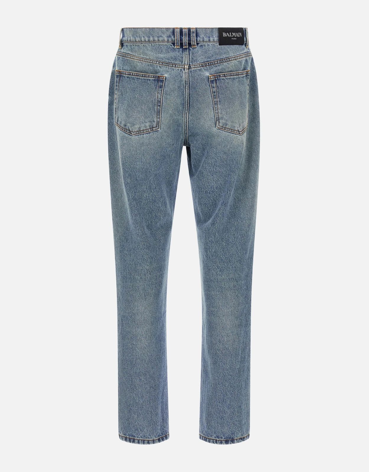 Balmain o1loc1c0526 Denim Jeans in Blue Size US 32 / EU 48 - 2 Thumbnail