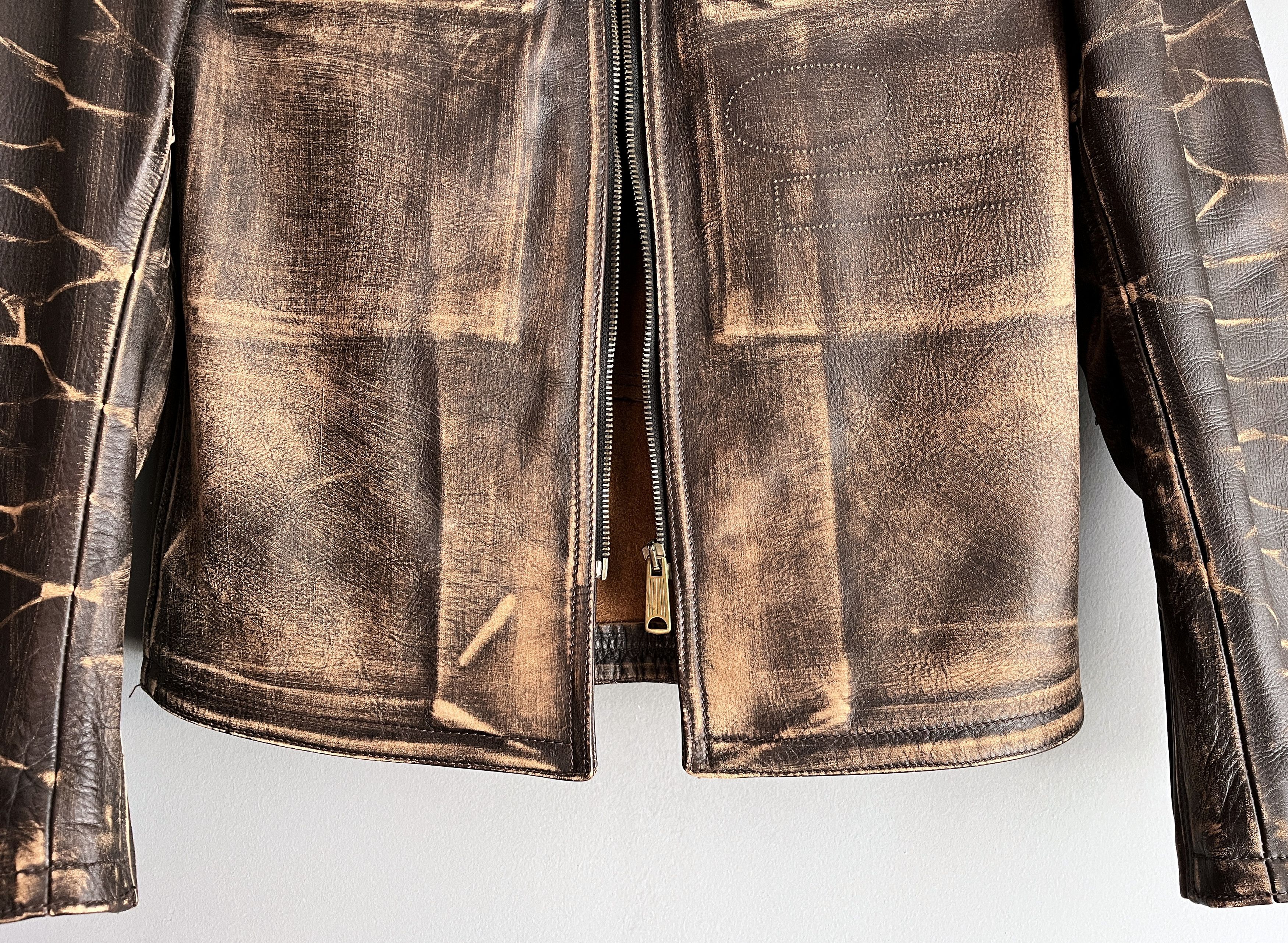 Levi's Levi's Motorcycle Leather Jacket Vultures V8 Bonnieville Size US S / EU 44-46 / 1 - 7 Thumbnail