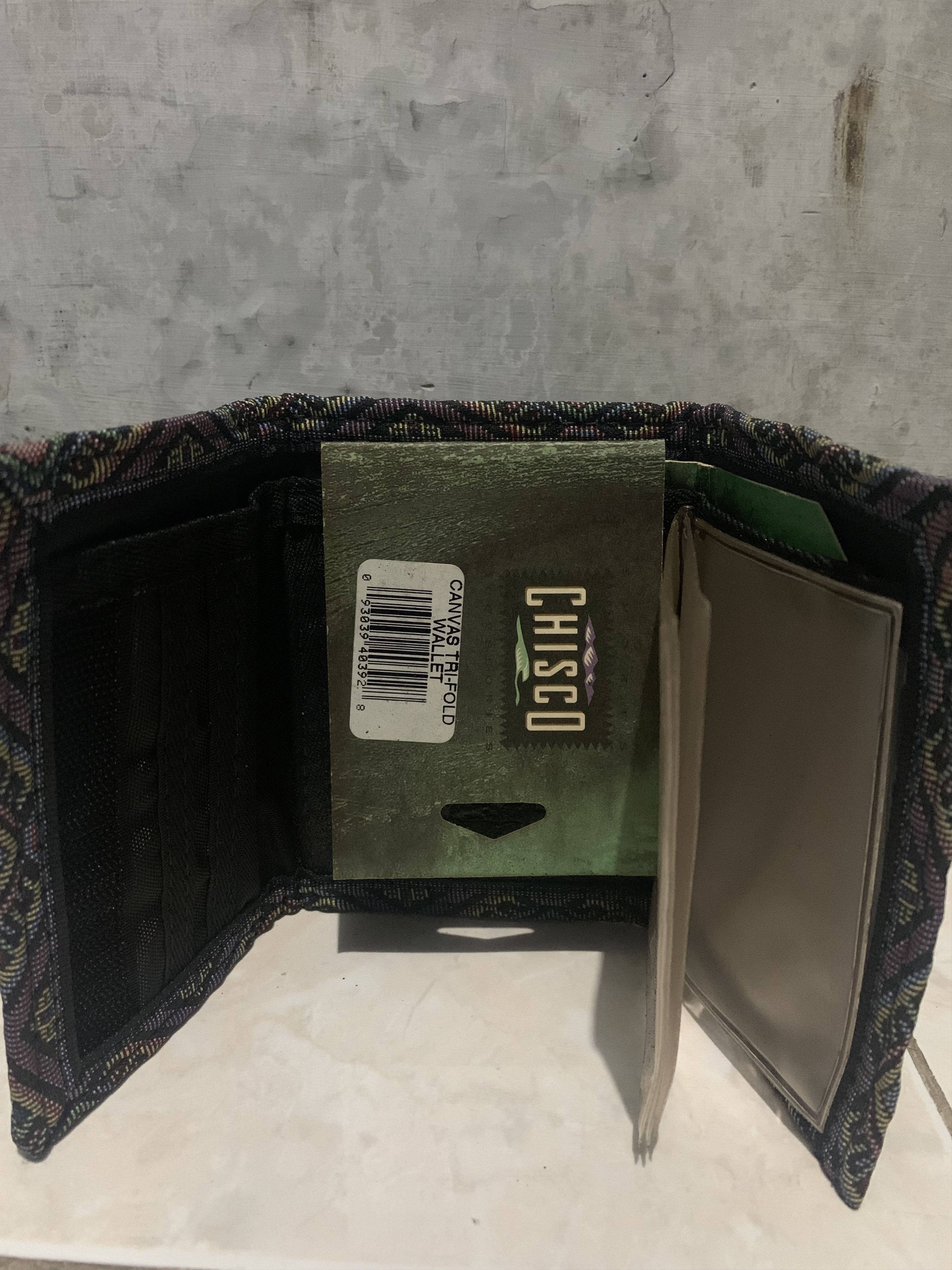 Vintage Vintage 90s Chisco Canvas Trifold Wallets Size ONE SIZE - 2 Thumbnail