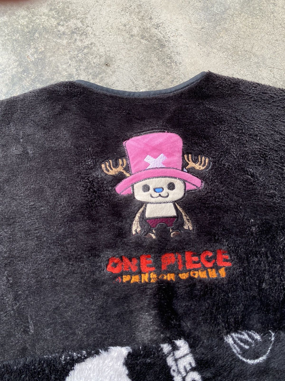 One Piece Vintage Anime One Piece Fleece Vest Jacket Size US M / EU 48-50 / 2 - 6 Thumbnail