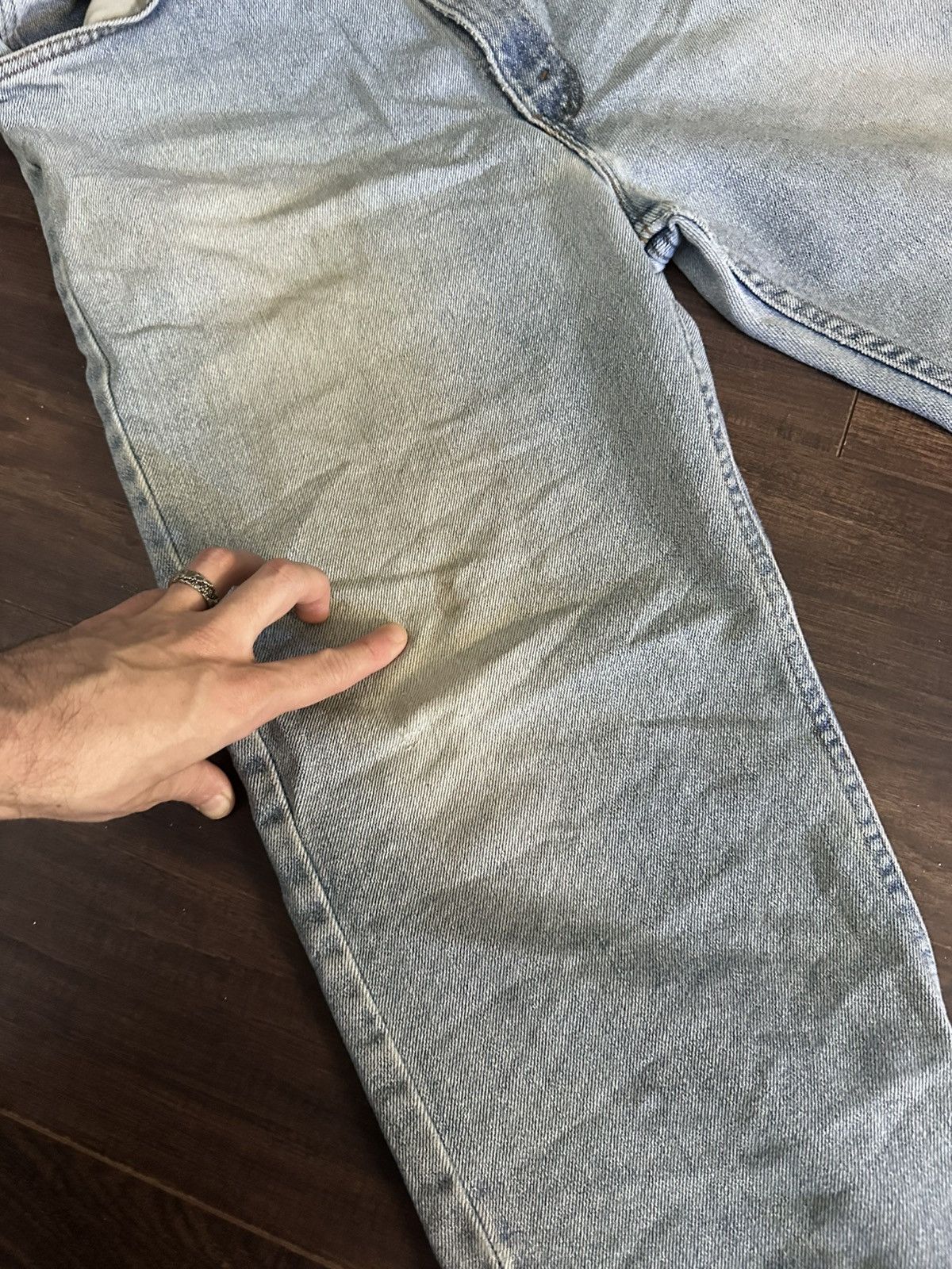 Levi's Vintage Clothing Vintage brown tab light blue flex denim jeans 38 Size US 38 / EU 54 - 12 Thumbnail