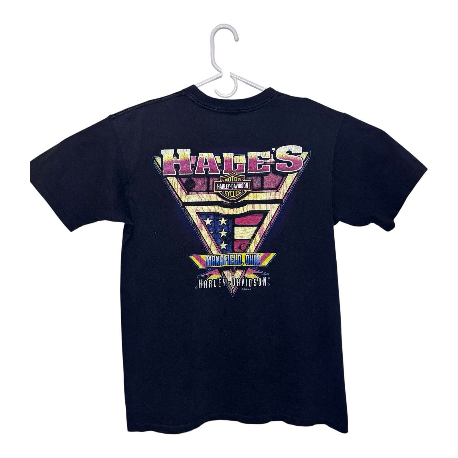 Harley Davidson × Vintage Vintage 90s Harley Davidson Motorcycles Single Stitch Size US L / EU 52-54 / 3 - 1 Thumbnail
