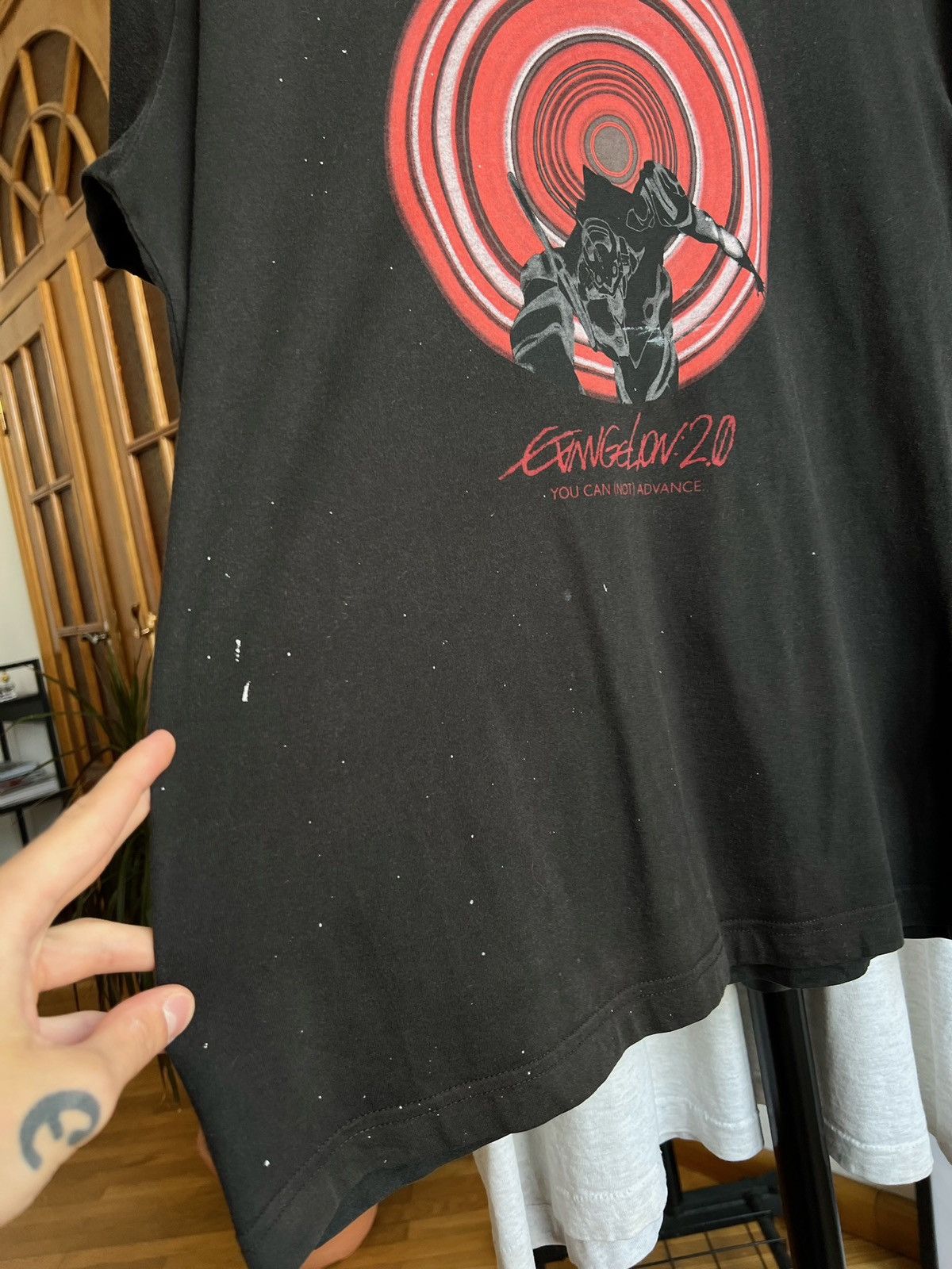 Anime × Cartoon Network × Uniqlo *Rare!! Evangelion 2.0 You Can (Not) Advance T-shirt Size US L / EU 52-54 / 3 - 7 Thumbnail