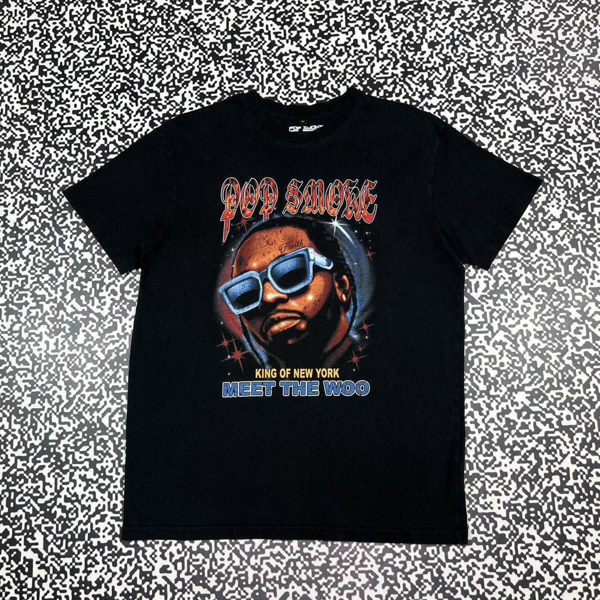 Rap Tees Pop Smoke Meet The Woo Rap Band Style King New York T-shirt Size US M / EU 48-50 / 2 - 1 Thumbnail