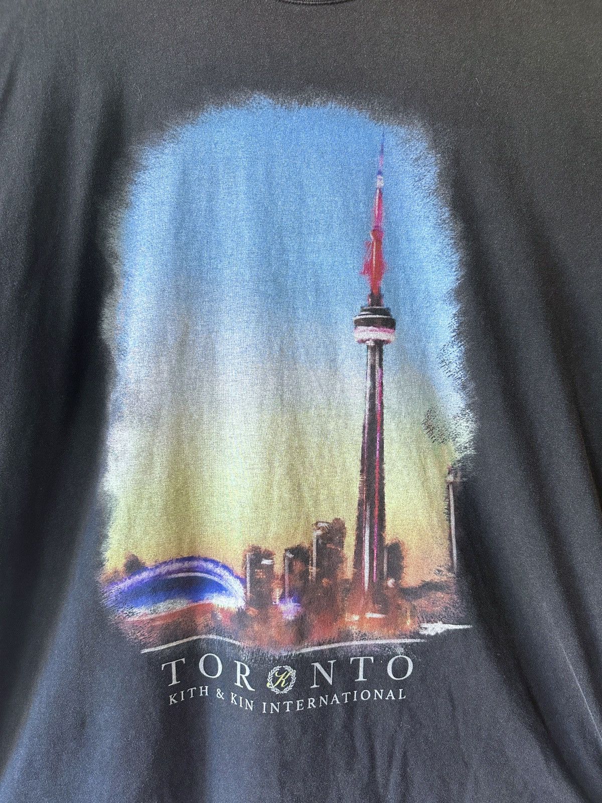 Kith Kith Toronto Skyline Vintage Tee Size US XL / EU 56 / 4 - 2 Thumbnail