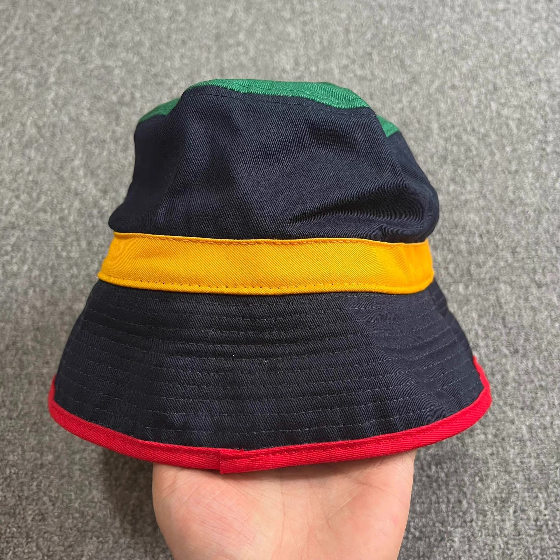 Cross Colours Cross Colours color-block embroidered bucket hat Q7 Size ONE SIZE - 5 Thumbnail
