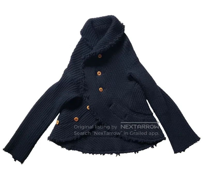 Comme des Garcons Comme Des Garcons Complete Circle Thick Hand-Knit Sweater Size S / US 4 / IT 40 - 1 Thumbnail