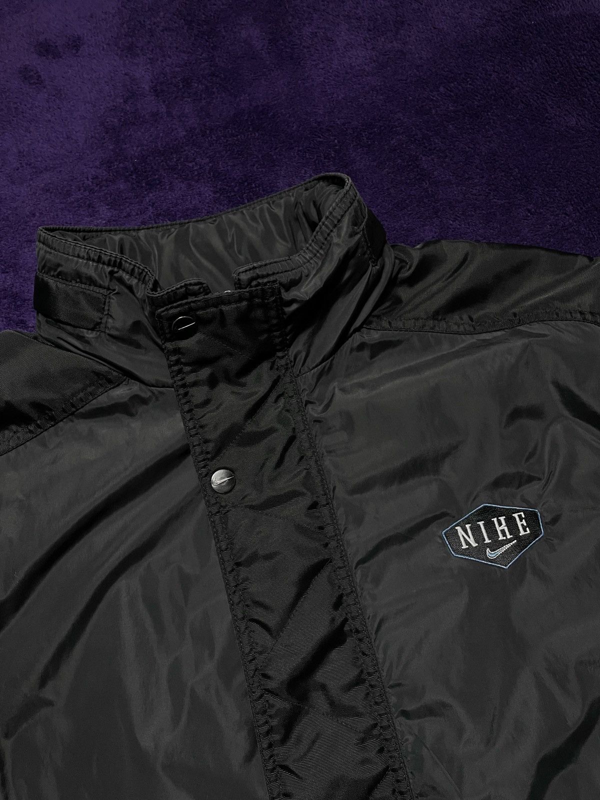 Nike × Nike ACG × Vintage Vintage 80s-90s Nike nylon retro jacket big logo Size US L / EU 52-54 / 3 - 8 Thumbnail