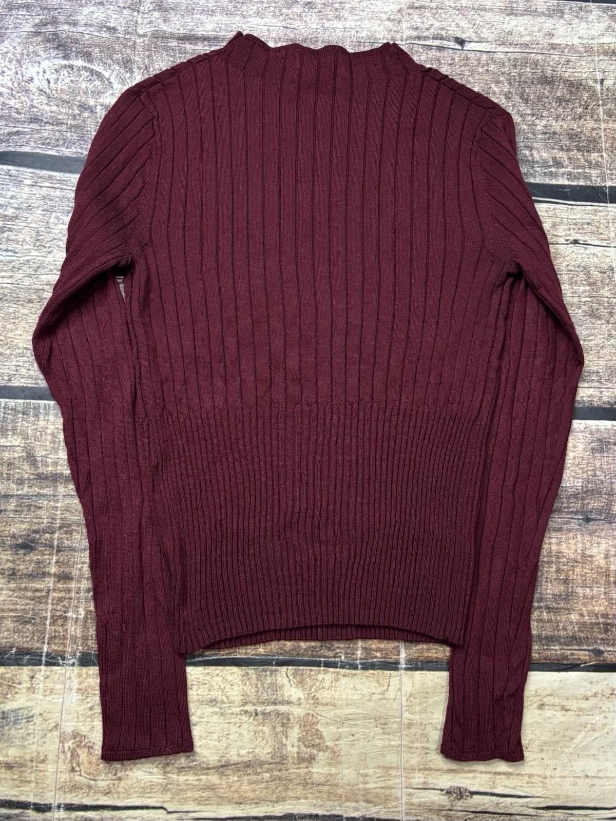 Banana Republic Banana Republic Sweater Womens Small Merino Wool Ribbed Size S / US 4 / IT 40 - 3 Thumbnail
