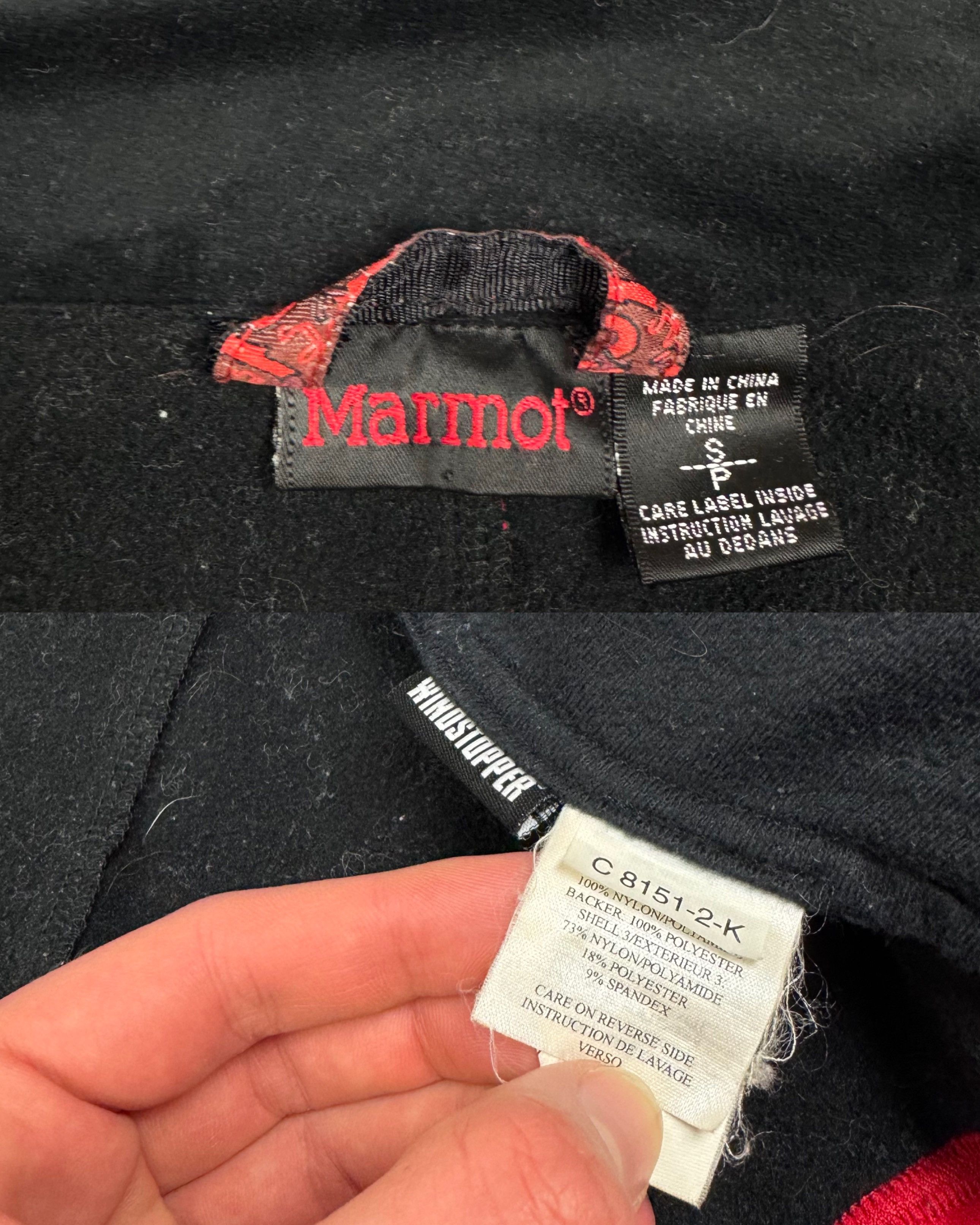 Marmot Marmot Men's Red Stretch Full Zip Windstopper Jacket Small Size US S / EU 44-46 / 1 - 3 Thumbnail