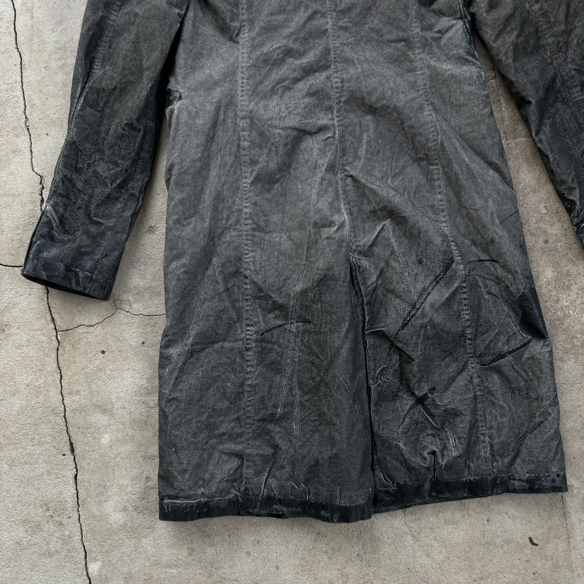 20471120 Archive Bray Steve Alan Avant Garde Gray Printed Coat Size M / US 6-8 / IT 42-44 - 8 Thumbnail