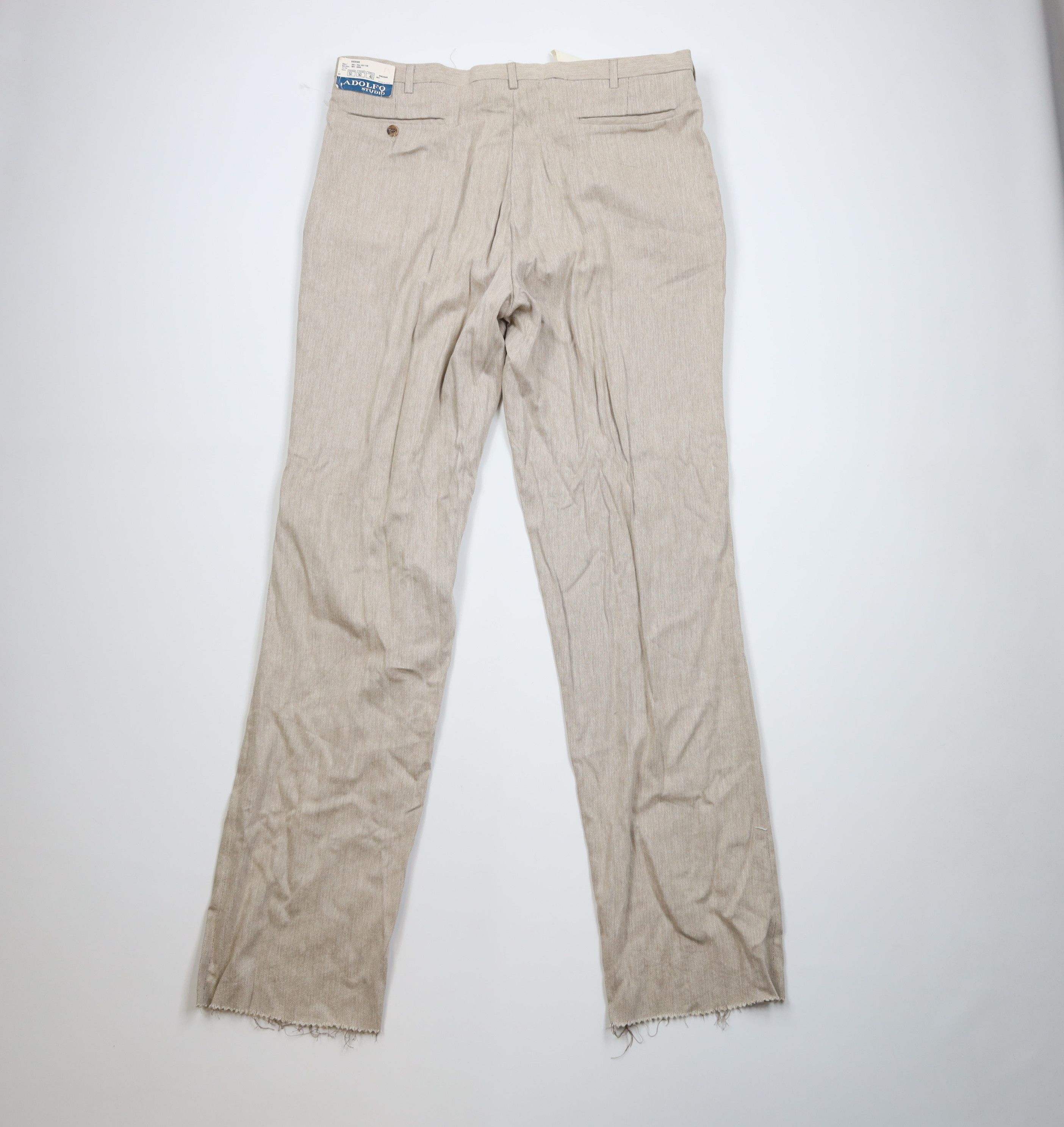 Vintage Deadstock Vintage 70s Streetwear Wool Blend Wide Leg Pants Size US 40 / EU 56 - 11 Thumbnail