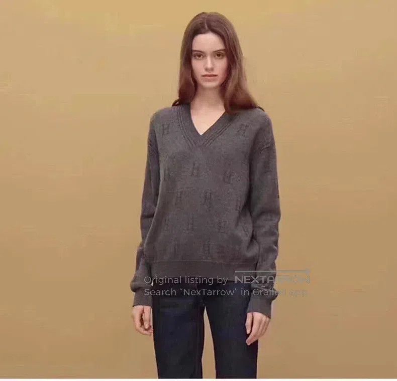 Hermes Hermes Gray sweater Size XS / US 0-2 / IT 36-38 - 7 Thumbnail
