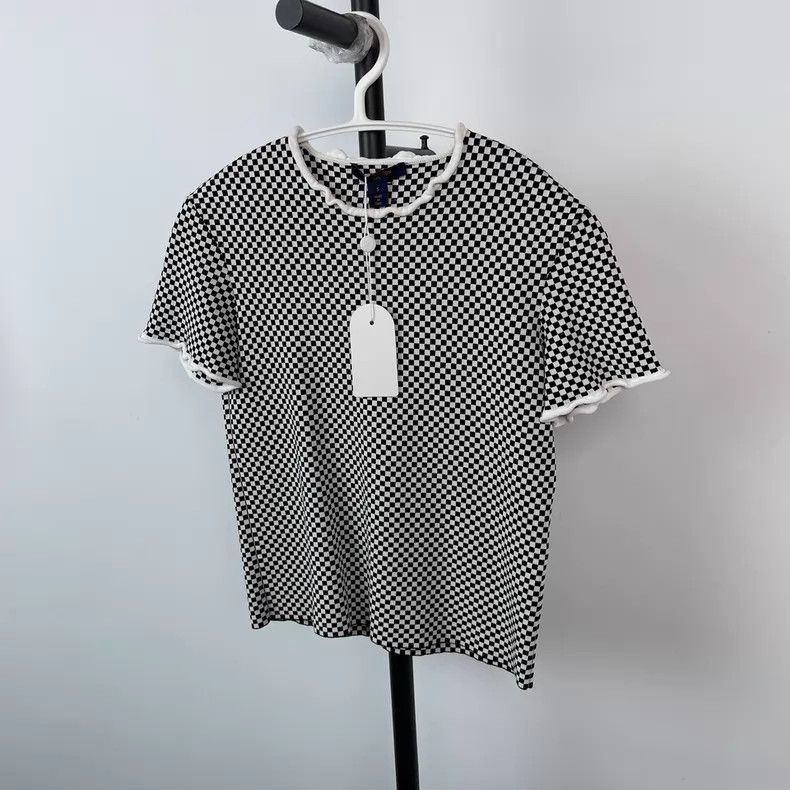 Louis Vuitton Louis Vuitton 2022ss black and white checkerboard short sl Size S / US 4 / IT 40 - 3 Thumbnail
