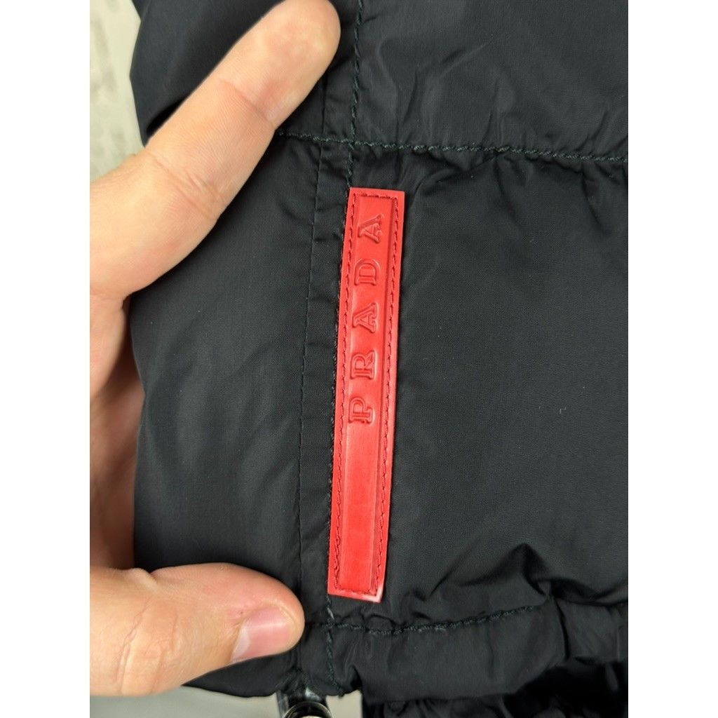 Prada Prada Milano Sport Puffer Nylon Hooded Jacket Red Tab Size I Size M / US 6-8 / IT 42-44 - 9 Thumbnail