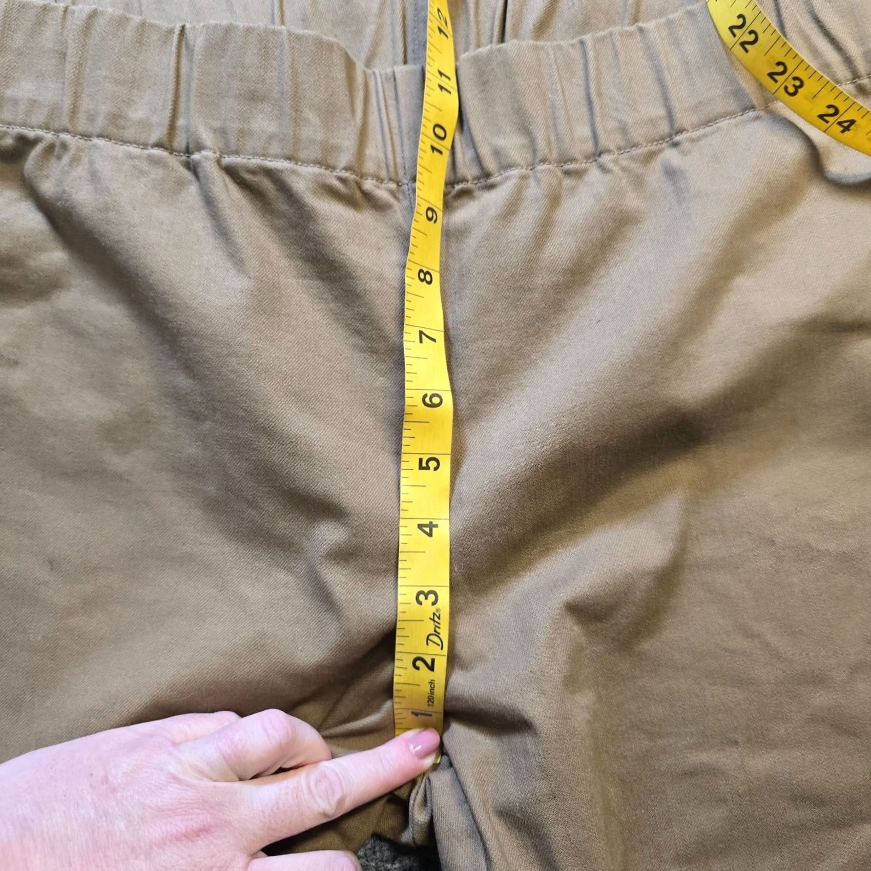 Soft Surroundings Soft Surroundings Pants Womens Large Brown Stretch Skinny Elastic Waist Casual Dress Pants Size 36" / US 14 / IT 50 - 6 Thumbnail