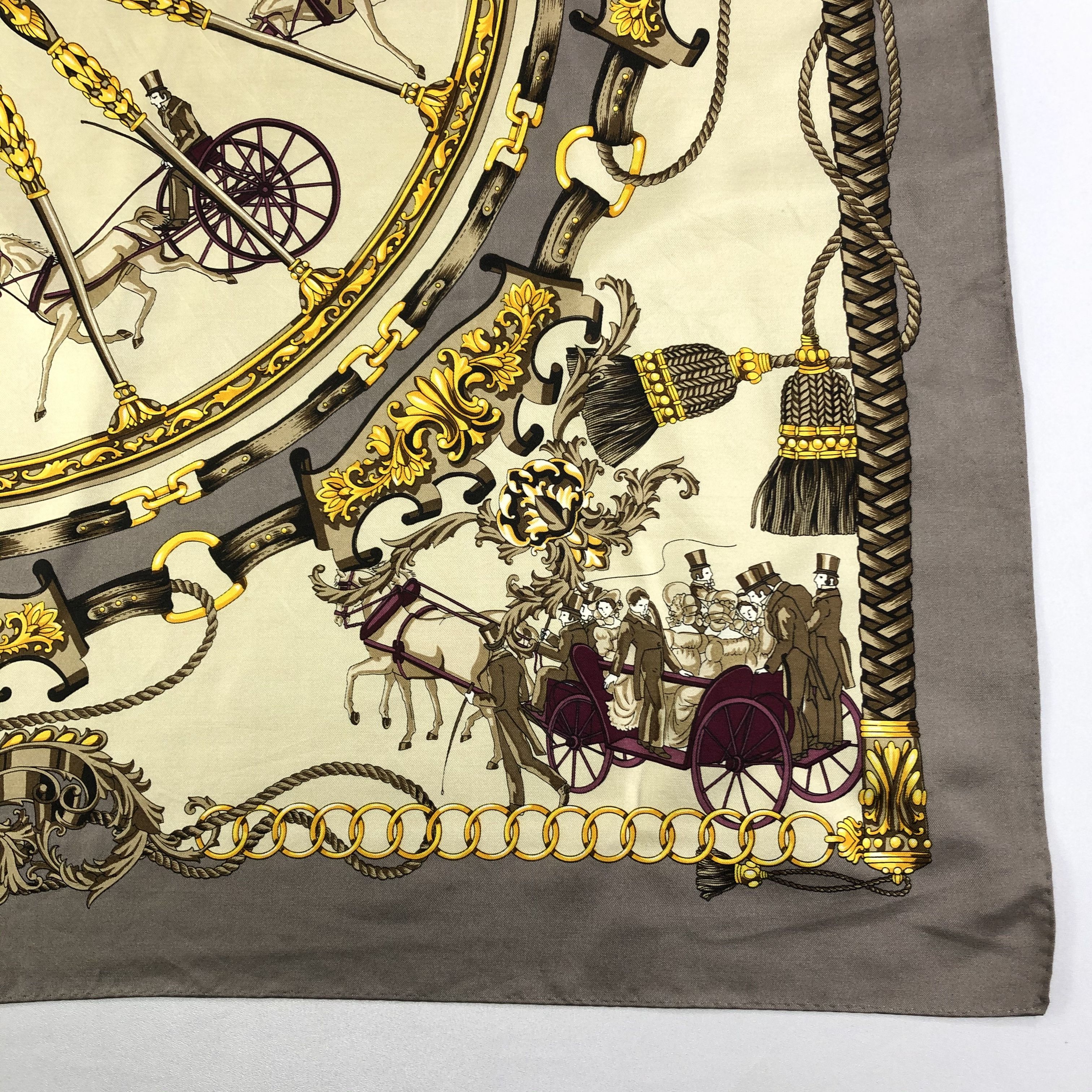 Vintage Vintage Silk Scarf Size ONE SIZE - 3 Thumbnail