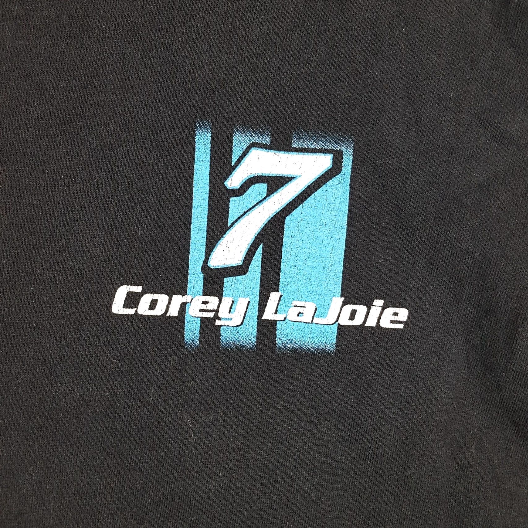 Fruit Of The Loom VINTAGE NASCAR Corey LaJoie Racing Men’s T Shirt 2XL Black Y2K 90s Retro Car Grunge Sport Size US XXL / EU 58 / 5 - 4 Thumbnail