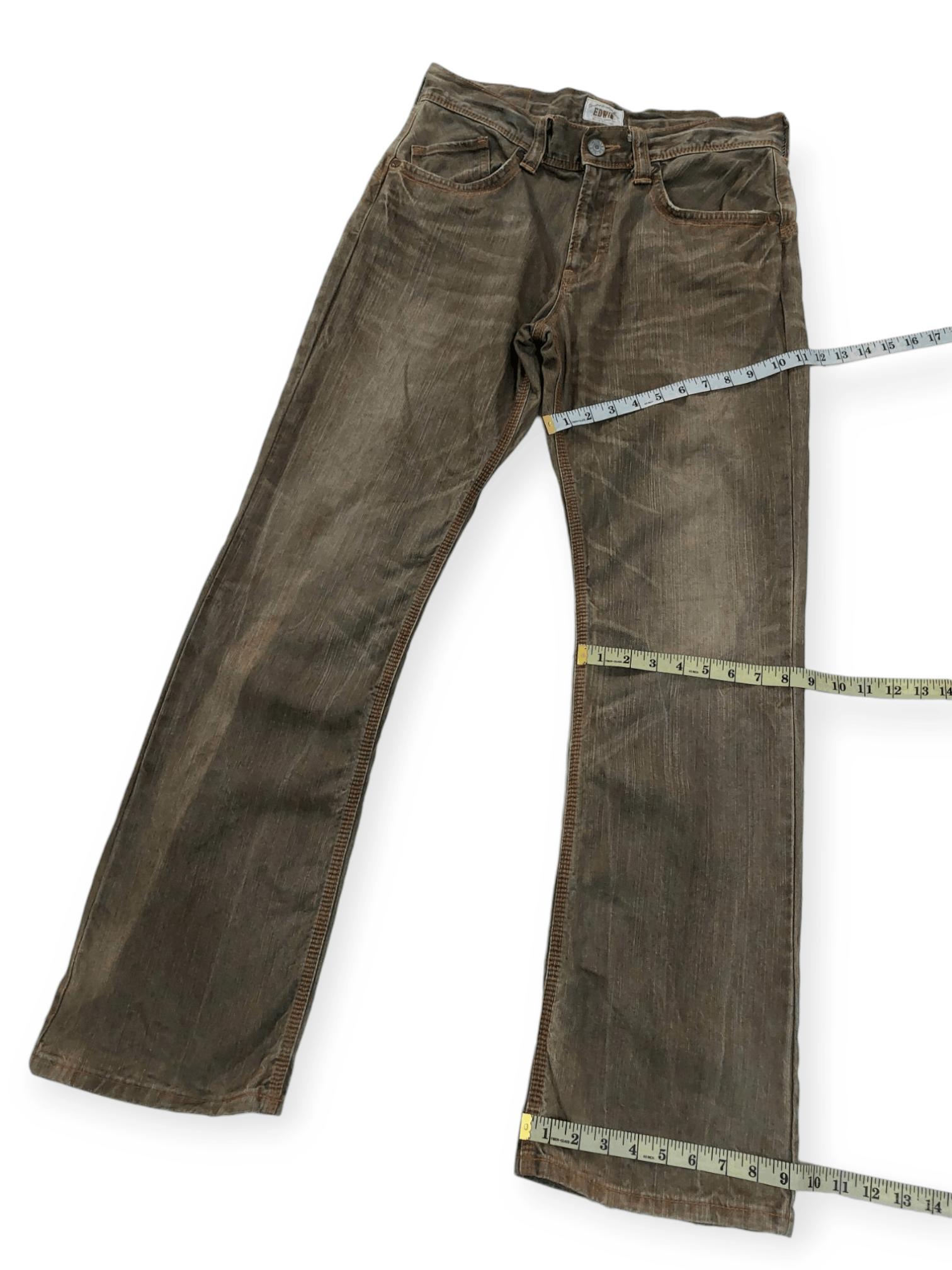 Edwin Flare Edwin XU Exclusive Vintage Nice Denim Size US 32 / EU 48 - 19 Thumbnail