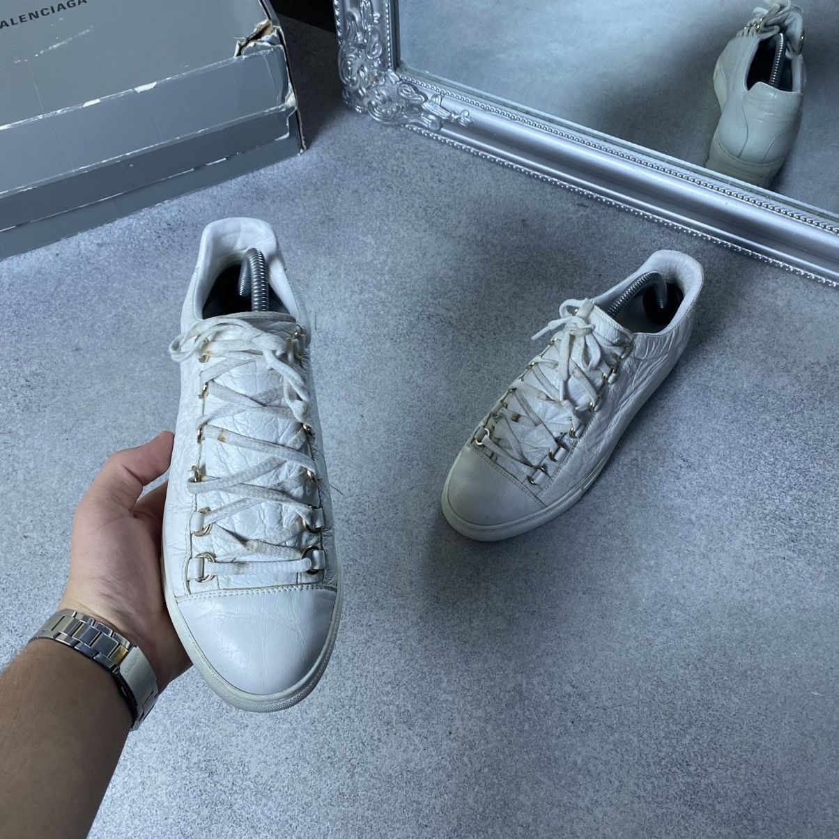 Balenciaga Balenciaga Arena Low Top Size US 5.5 / EU 38 - 2 Thumbnail