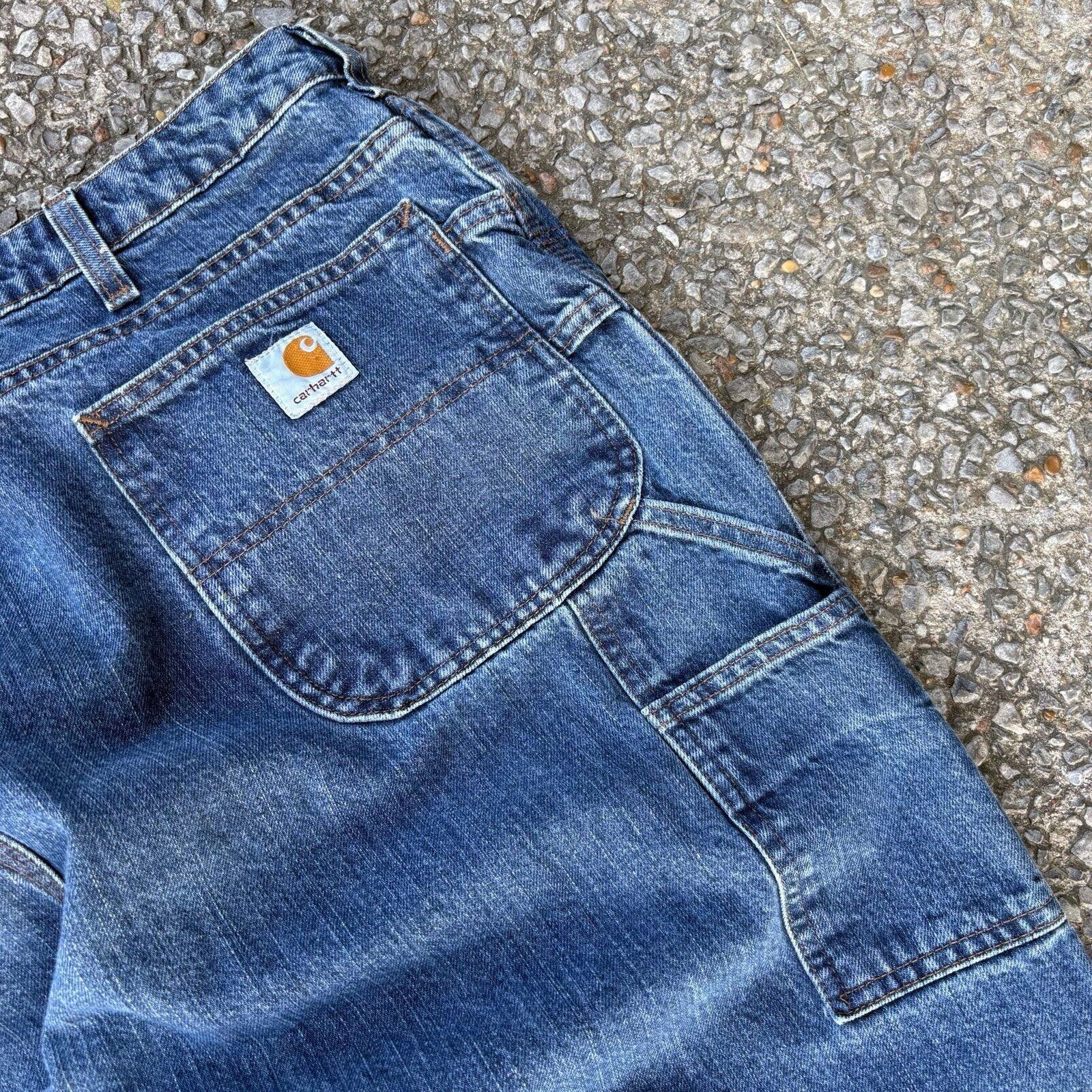 Carhartt Vintage 90s baggy Carhartt blue jeans Size US 38 / EU 54 - 5 Thumbnail