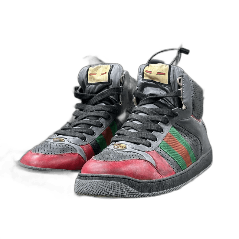 Gucci GUCCI High Top Dirty Shoes UK/6 Size Size US 8 / EU 41 - 1 Thumbnail