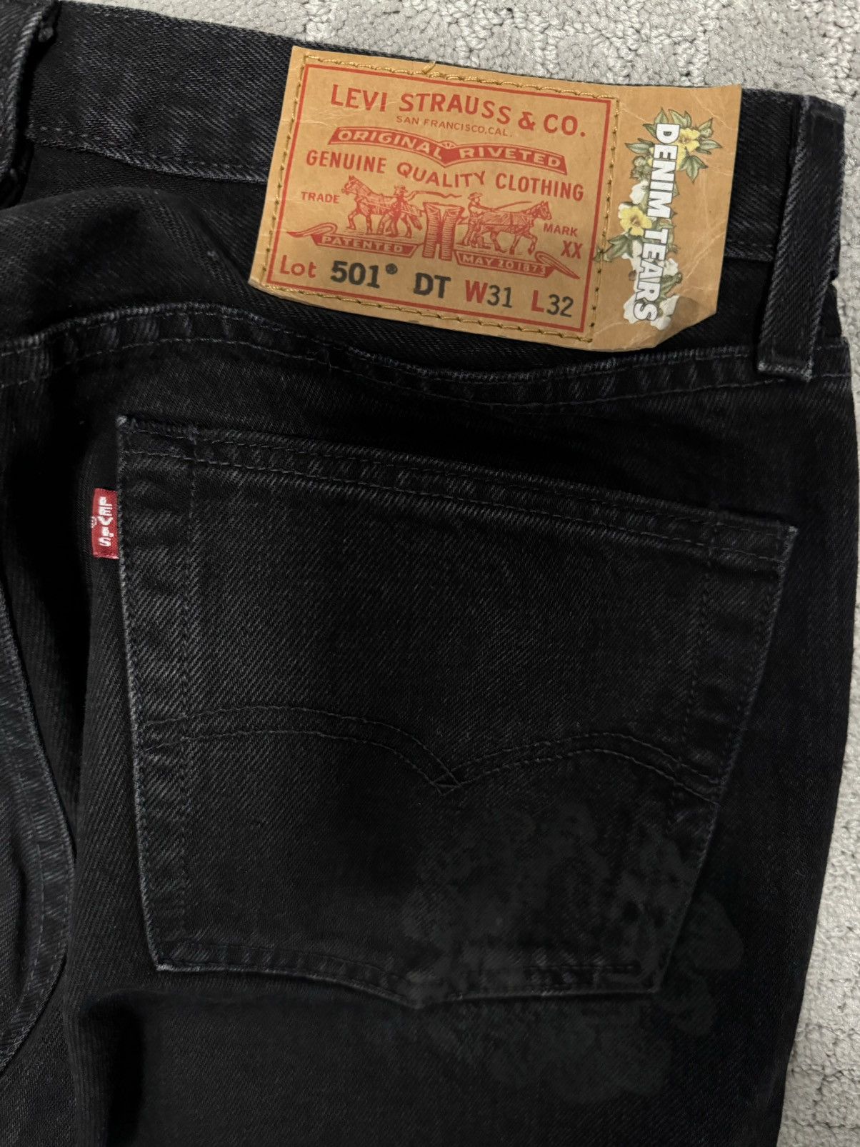 DENIM TEARS × Levi's DENIM TEARS X Levis Vintage Size US 31 - 3 Thumbnail