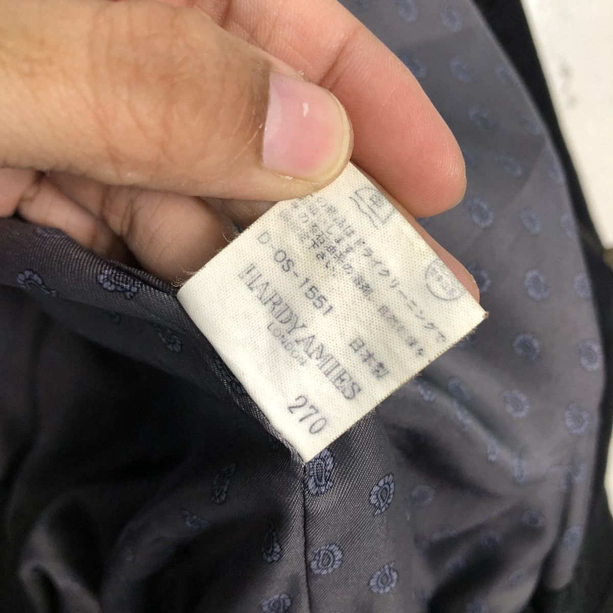 Japanese Brand 📌Vintage Bomber Jacket Hardy Amies Blanket Issey Miyake Size US M / EU 48-50 / 2 - 23 Thumbnail
