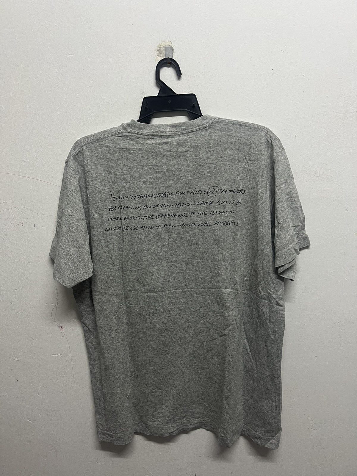 Vintage Vintage Aids Kids Abuse Tee Size US L / EU 52-54 / 3 - 5 Thumbnail