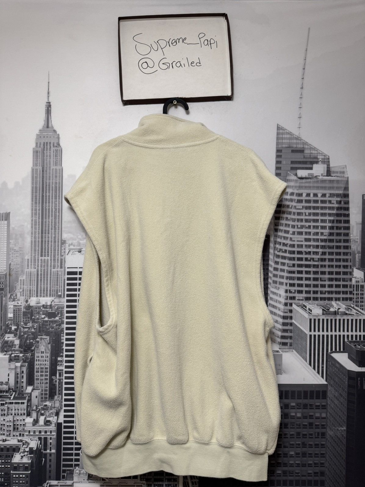 Fear of God Fear of God Essentials Polar Zip Cream SZ Medium 💥 Size US M / EU 48-50 / 2 - 6 Thumbnail