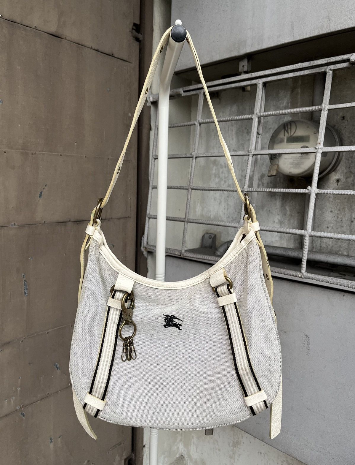 Burberry Burberry Blue Label Canvas 2-Way Shoulder Bag Size ONE SIZE - 1 Thumbnail