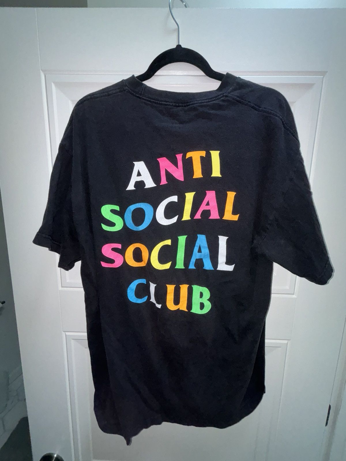 Anti Social Social Club Anti social social club rainbow logo tee Size US XL / EU 56 / 4 - 2 Thumbnail