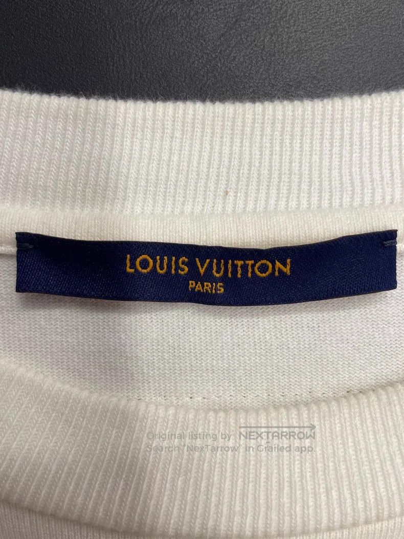 Louis Vuitton Louis Vuitton White snow mountain logo short sleeve Size US L / EU 52-54 / 3 - 3 Thumbnail