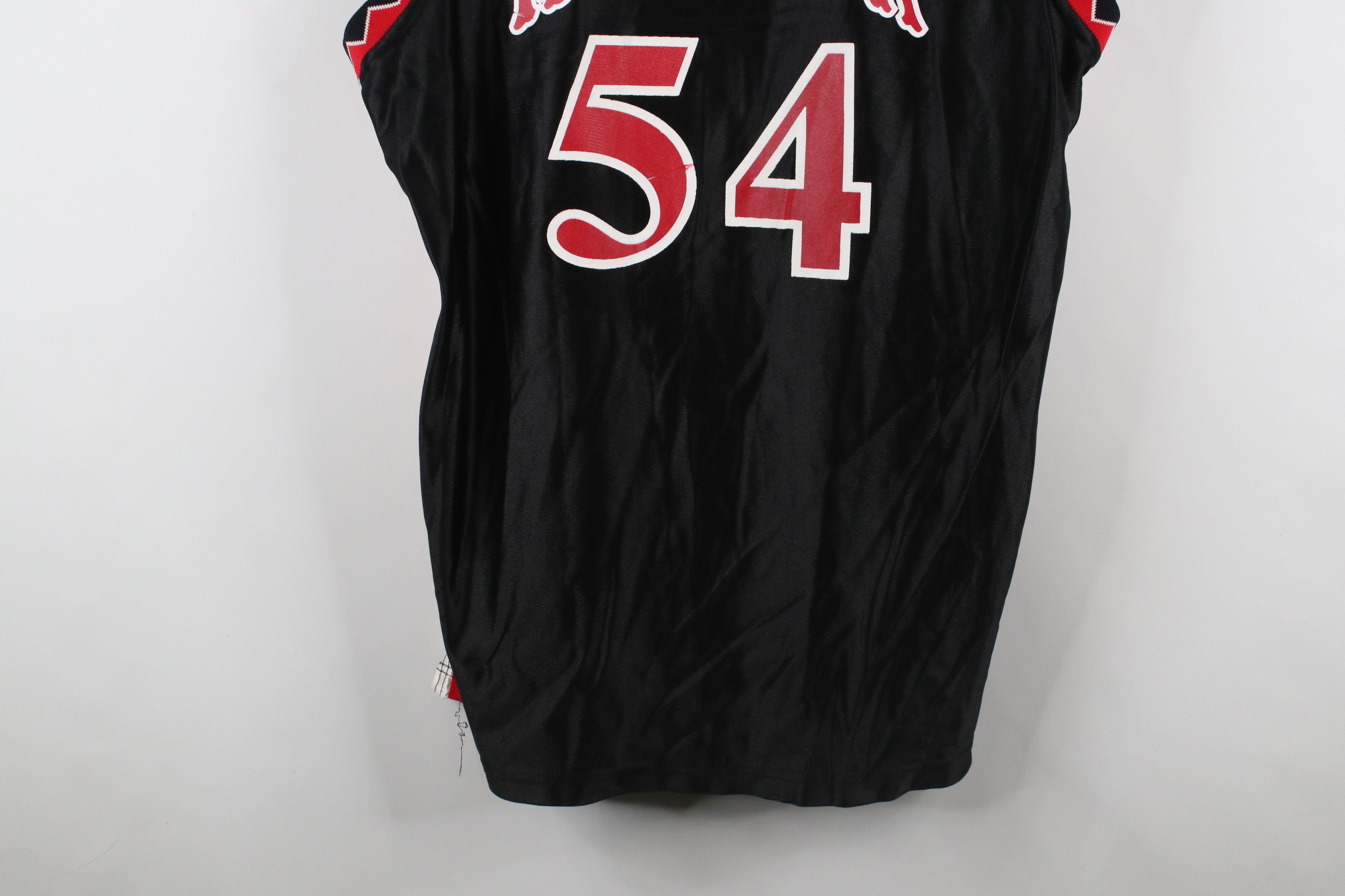 Vintage Vintage 90s Wilson Spell Mohawk Basketball Jersey Black #54 Size US XXL / EU 58 / 5 - 3 Thumbnail