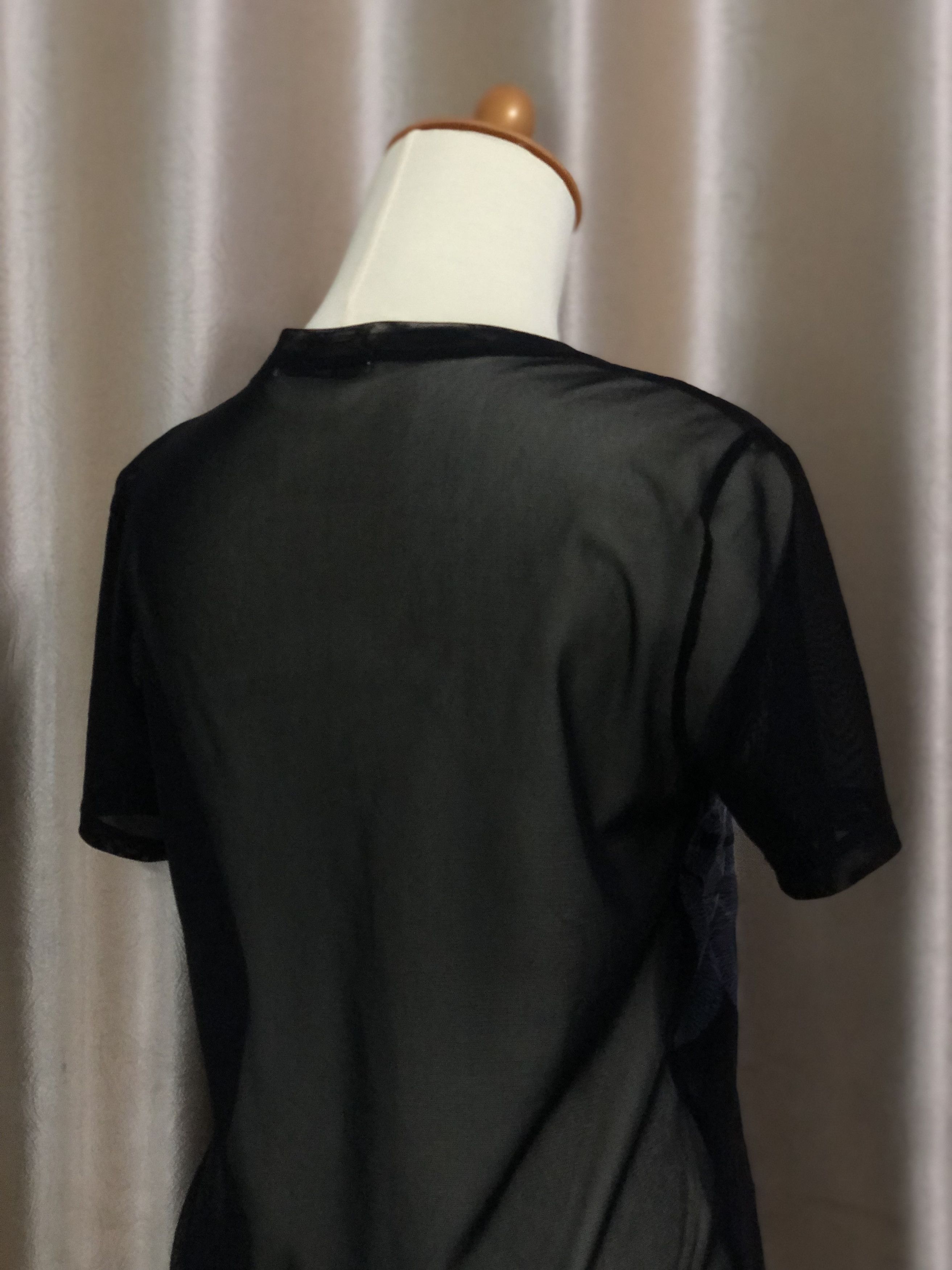 Issey Miyake Issey Miyake Floral Mesh Blouses Size XS / US 0-2 / IT 36-38 - 8 Thumbnail