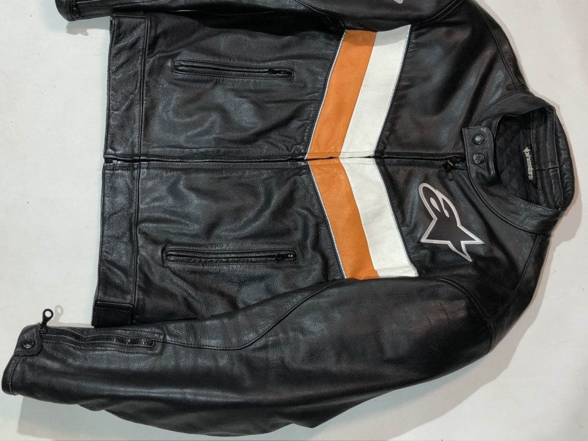 Dainese × Honda × Yamaha Alpinestars Motorcycle Leather Jacket Racing Size US M / EU 48-50 / 2 - 9 Thumbnail