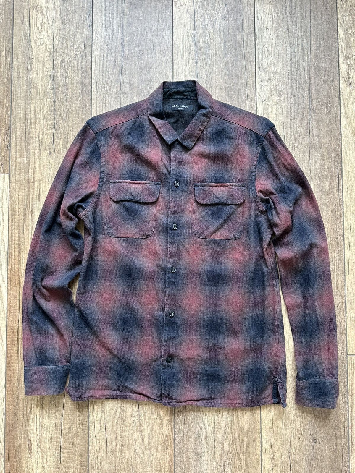 Allsaints × Vintage Shirts Allsaints long sleeve size S Size US S / EU 44-46 / 1 - 1 Thumbnail